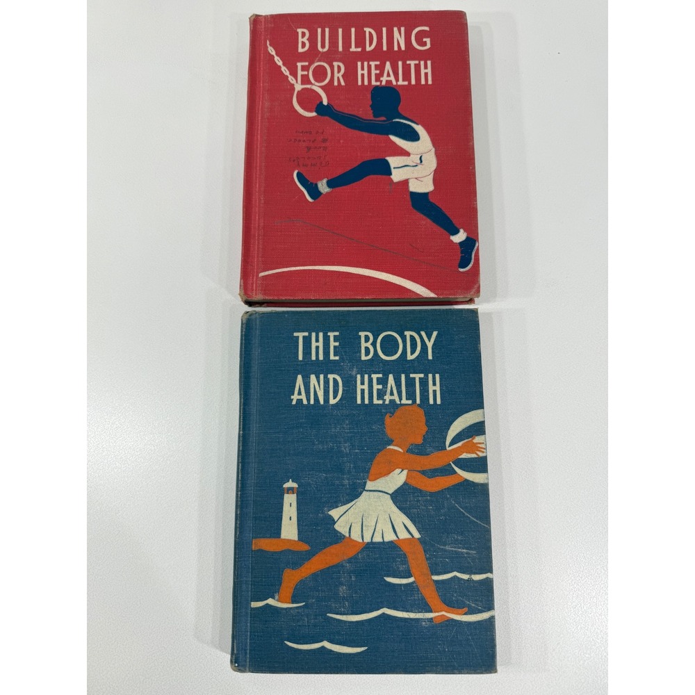Vintage Health Happiness Success Series Books Building The Body and Health 1941
